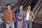 Shilpa Shetty, Terrence Lewis, Sajid Khan  on the sets of Nach Baliye 5 in Filmistan, Mumbai on 29th Jan 2013 (97).JPG
